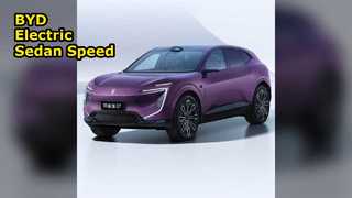 Berlina elettrica BYD di lusso con posti a sedere veloci